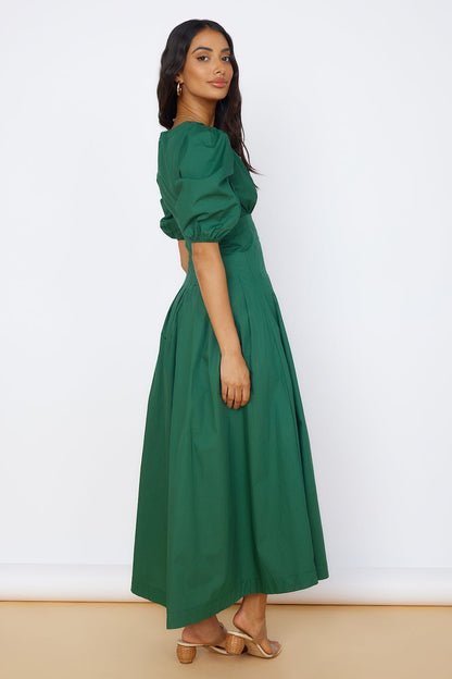 Nature's Escape Maxi Dress Green
