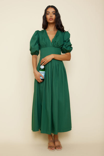 Nature's Escape Maxi Dress Green