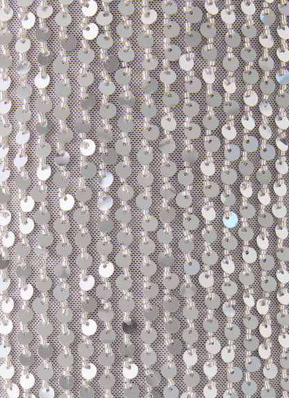 Alula Sequin Mini Dress - Silver