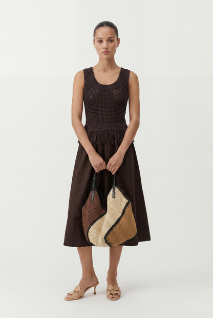 Chocolate Midi Dress