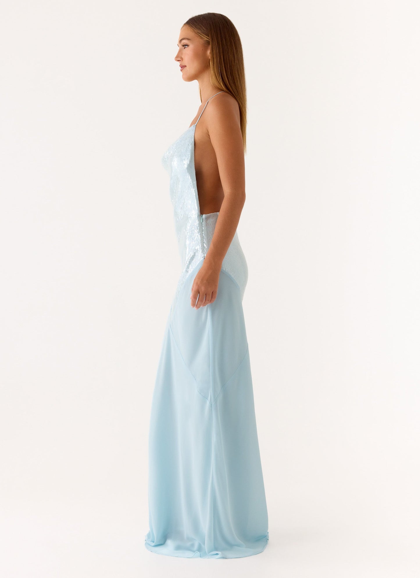 Cleodora Maxi Dress - Blue