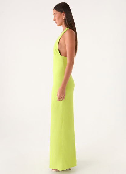 Feyric Maxi Dress - Apple Green