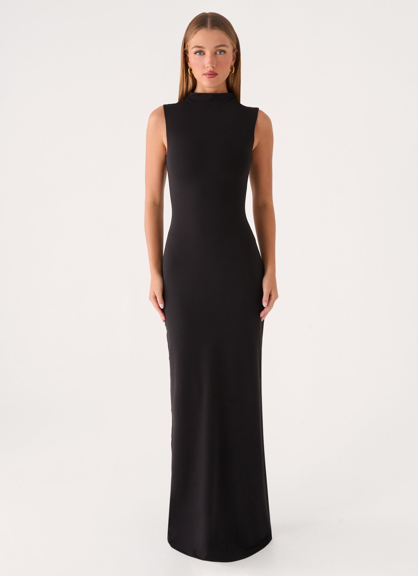 On My Time Maxi Dress - Black